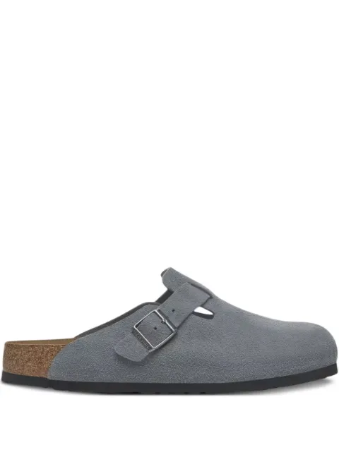 Birkenstock Boston "Basalt Grey" slippers