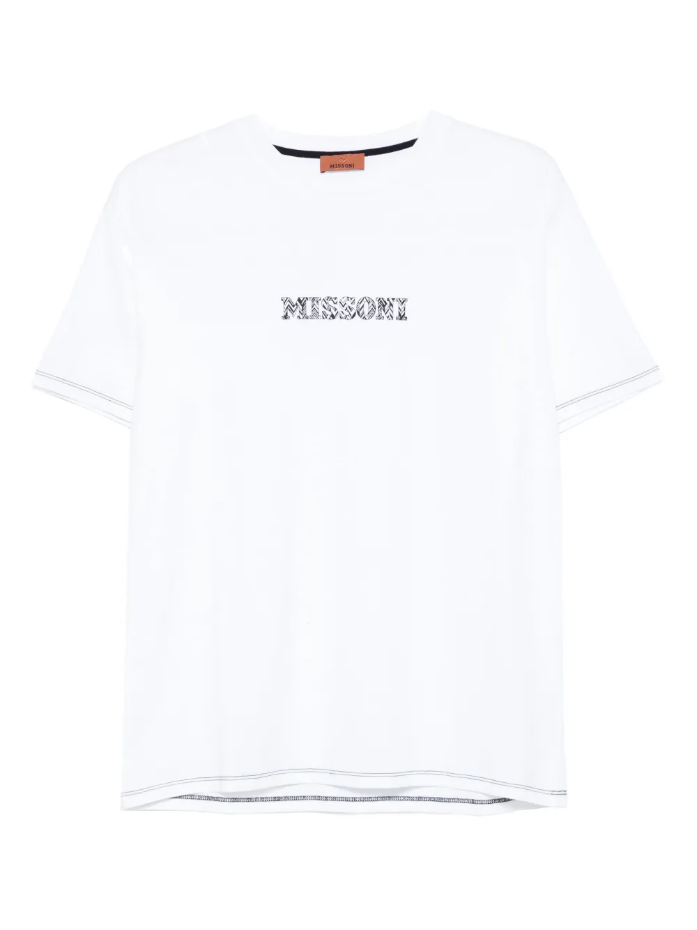 Missoni Kids logo-detail T-shirt | White | Image 1