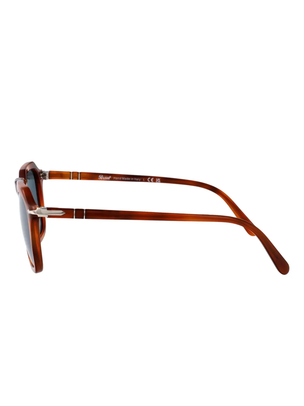 Persol Acetate zonnebril met geometrisch montuur Bruin
