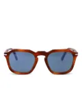Persol acetate geometric sunglasses - Brown