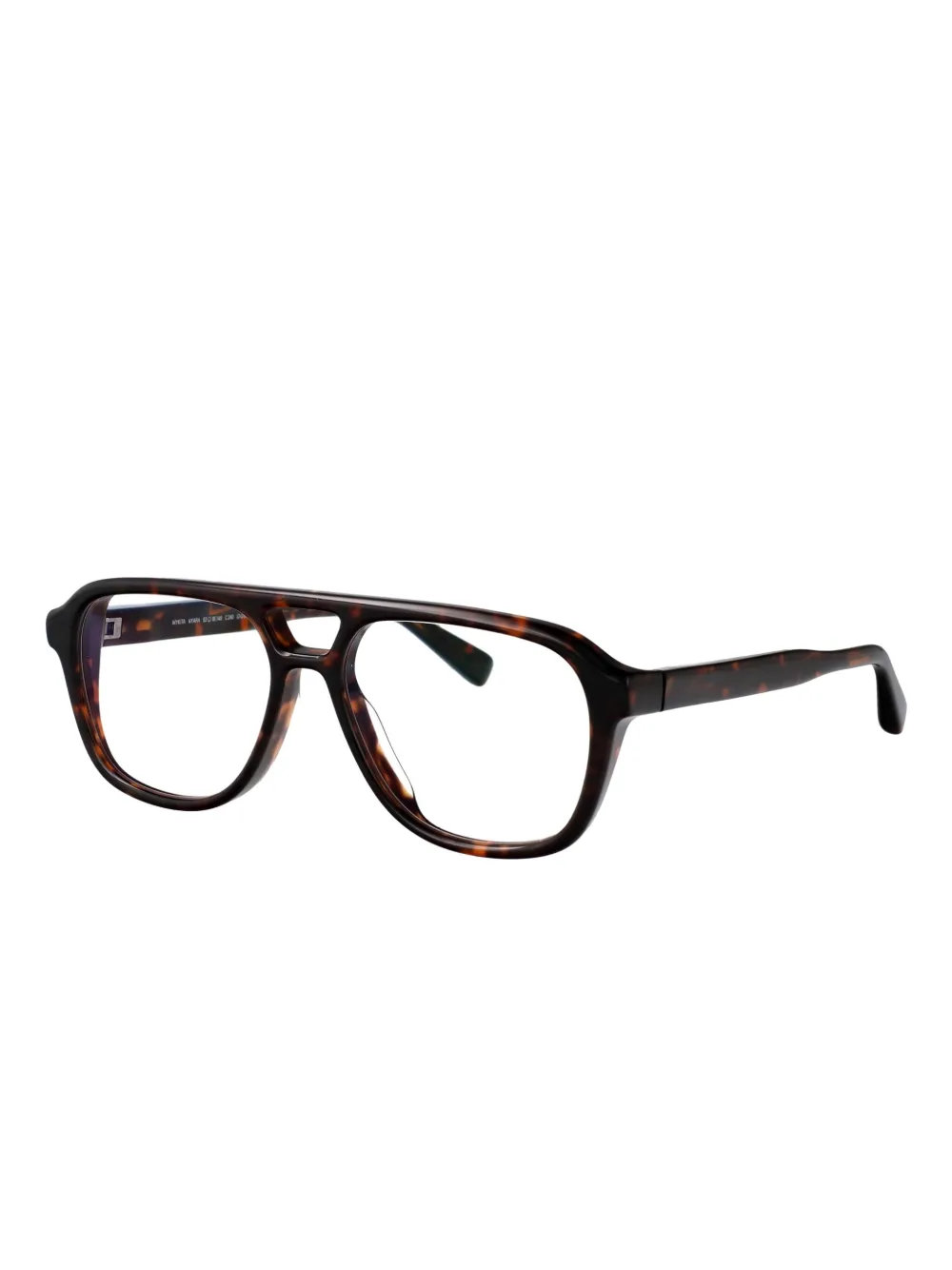 Mykita Nyara bril met acetaat geometrisch montuur Zwart