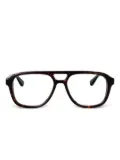 Mykita Nyara acetate geometric frames - Black