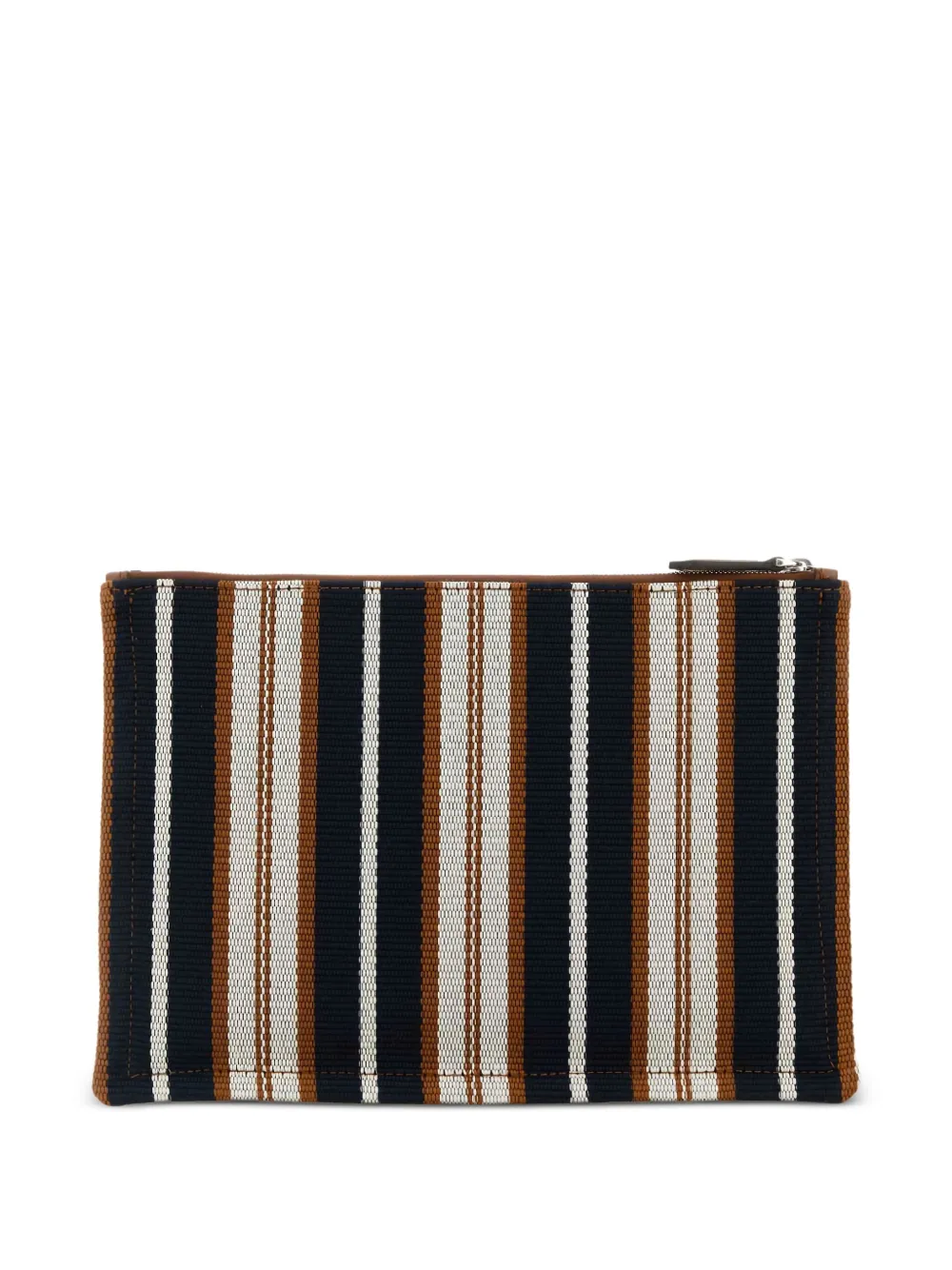 FENDI striped clutch bag Blauw