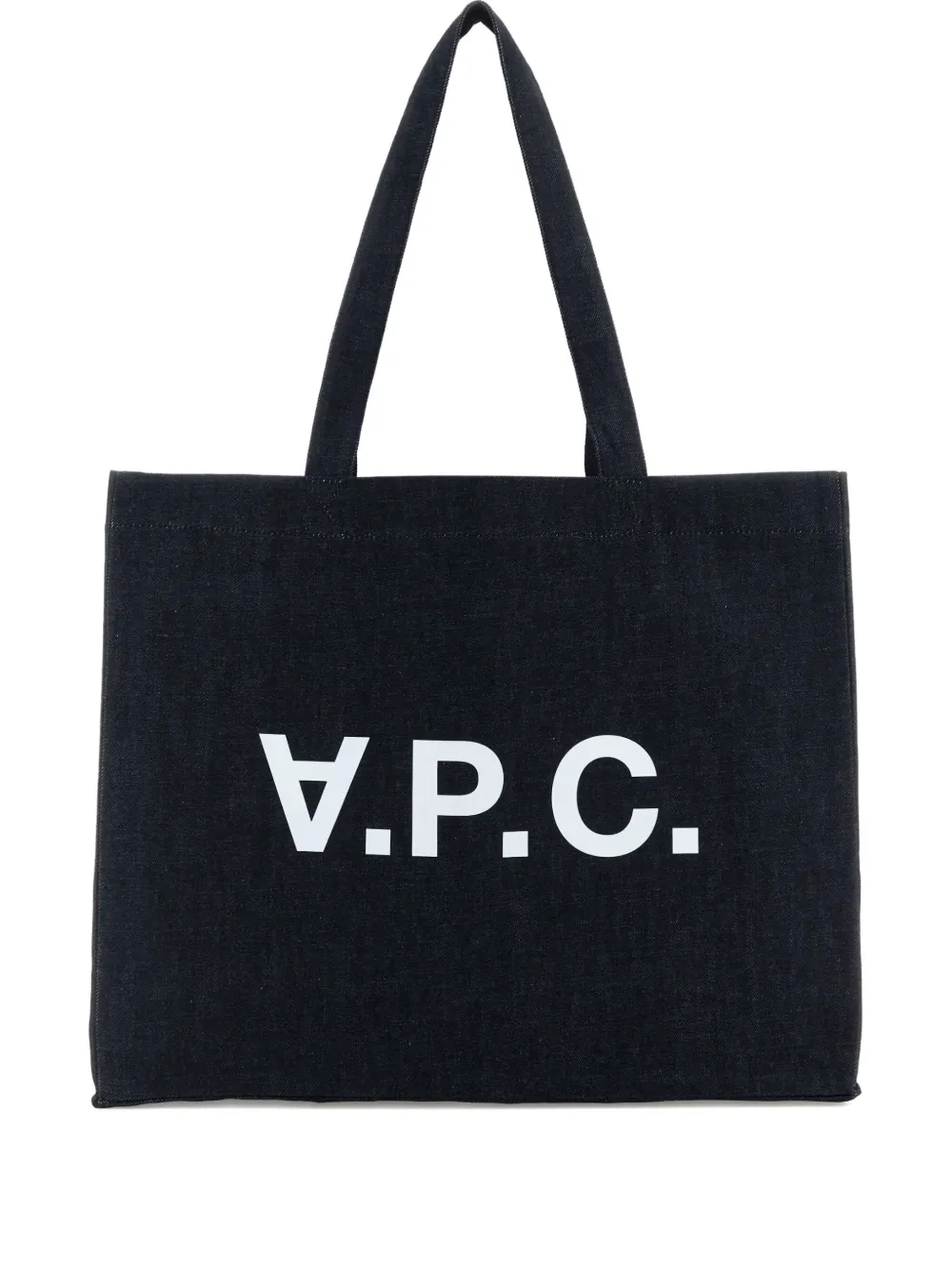A.P.C.  logo-detail tote bag | Blue | Image 1