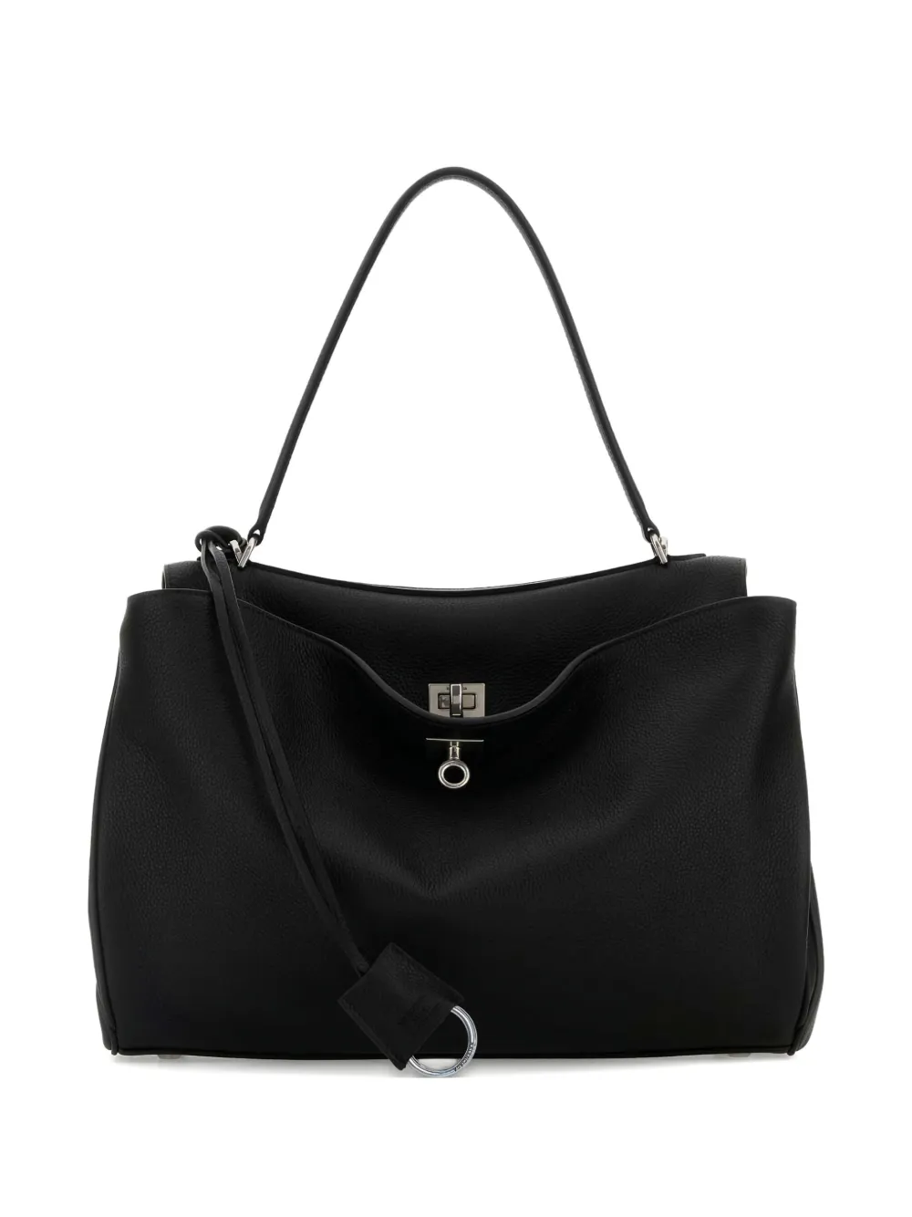 Balenciaga medium Rodeo top handle tote bag Zwart