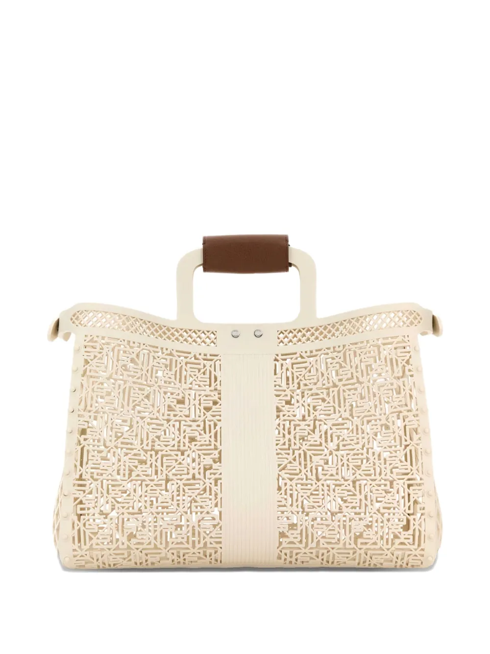 FENDI Basket Forty8 tote bag Wit