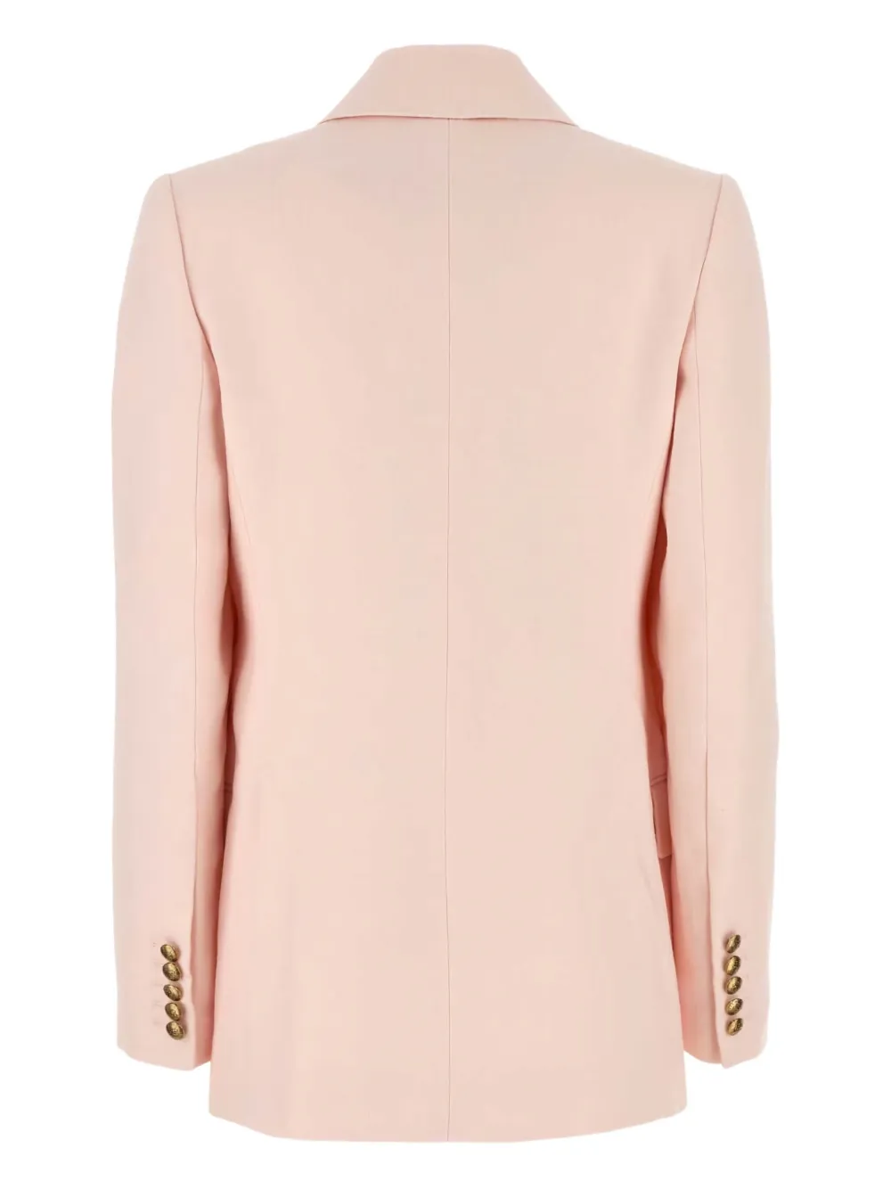 ZIMMERMANN Crush linnen blazer met dubbele rij knopen Roze