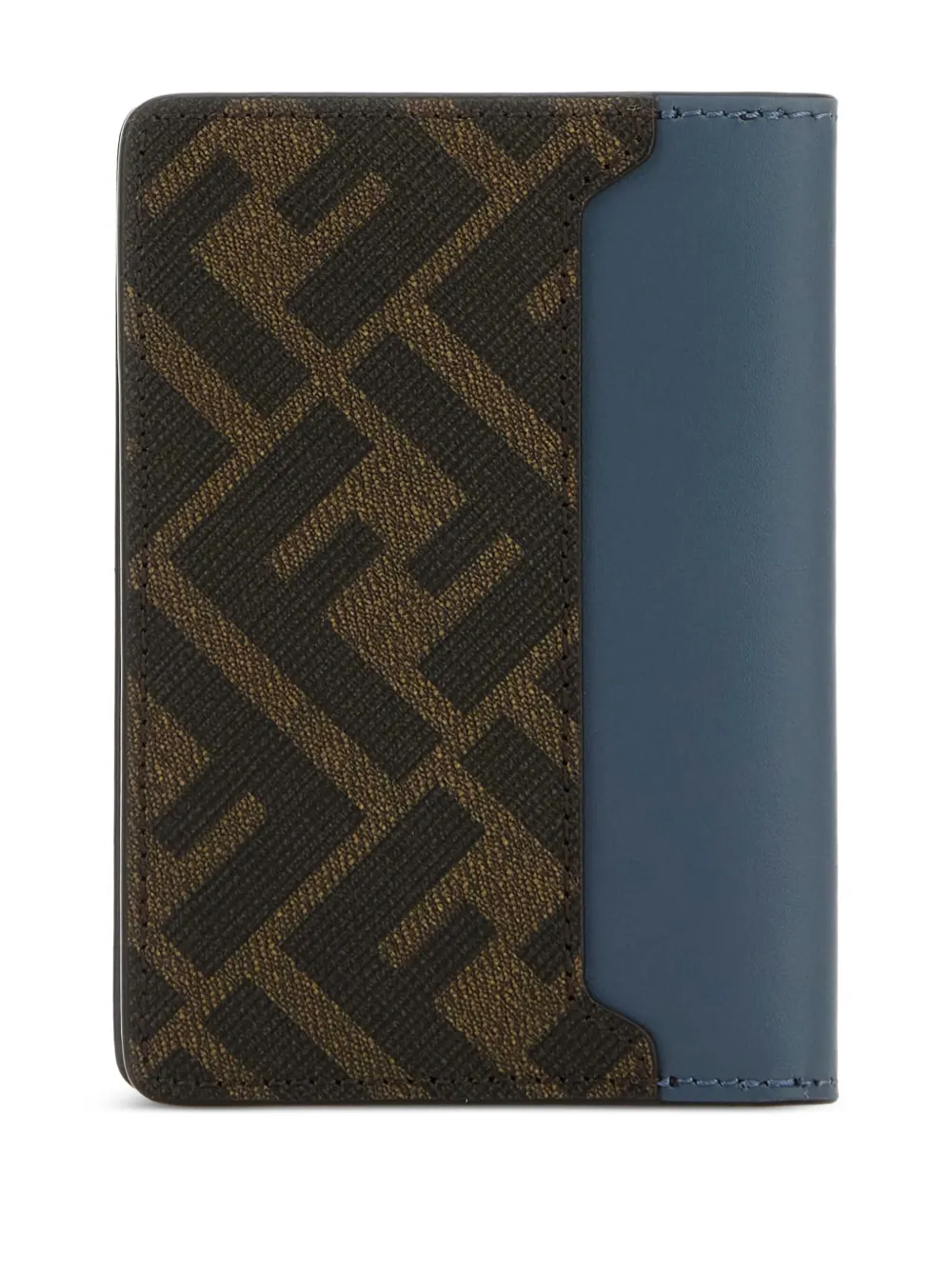 FENDI Pasjeshouder met Zucca patroon Blauw