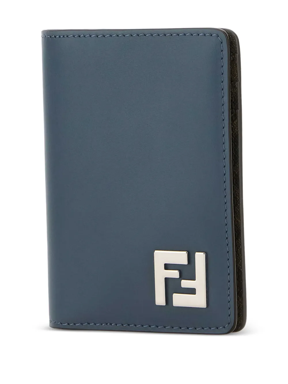 FENDI Pasjeshouder met Zucca patroon Blauw
