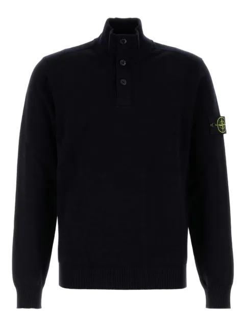 Stone Island Pullover mit Stehkragen