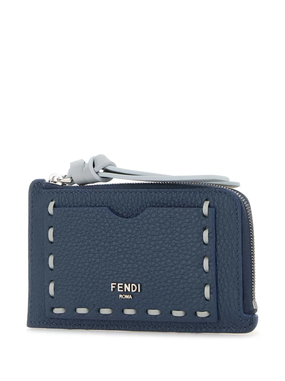 FENDI Selleria zip-around cardcase Blauw
