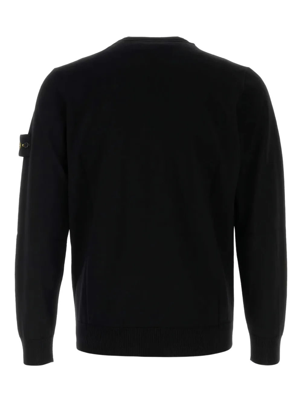 Stone Island Trui met logobadge Zwart