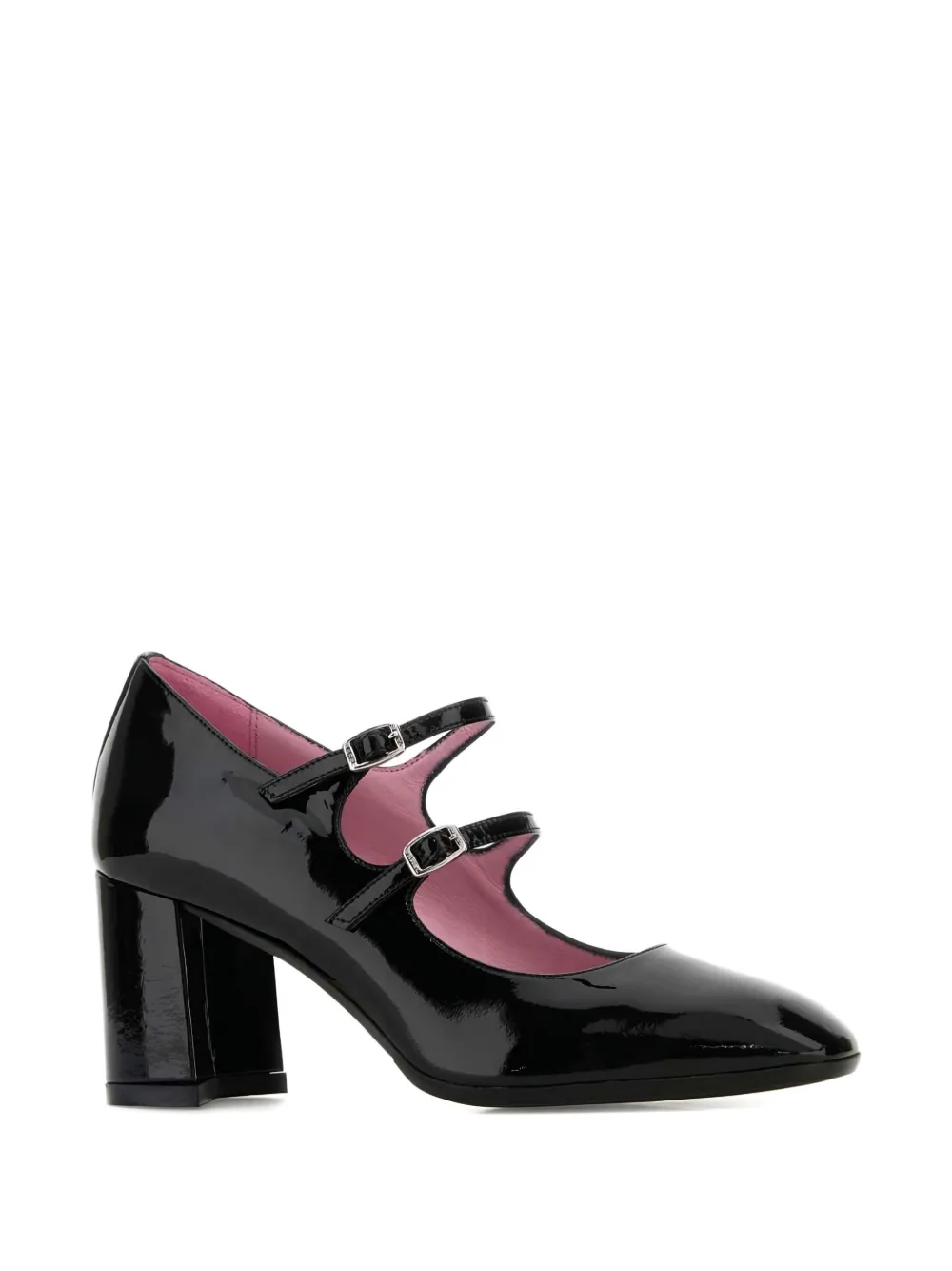 Carel Paris 70mm double-buckle pumps Black