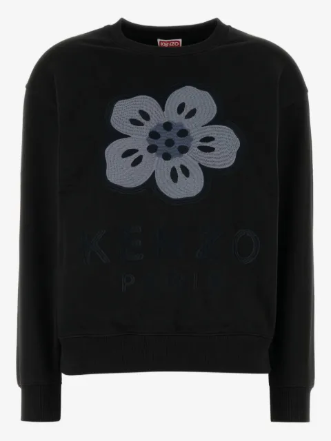 Kenzo sudadera con bordado Boke Flower