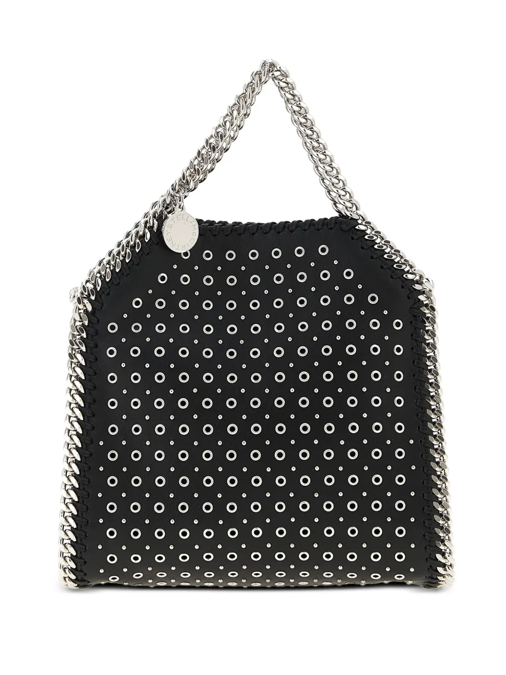 Stella McCartney tiny Falabella stud-embellished tote bag - ブラック Stella McCartney tiny Falabella stud-embellished tote bag - ブラック