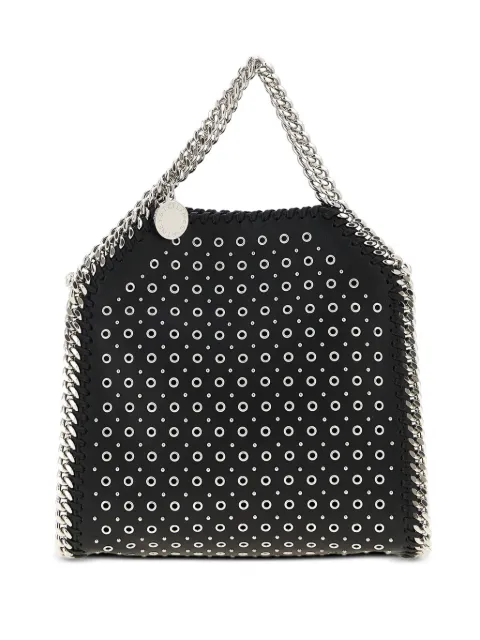 Stella McCartney tiny Falabella stud-embellished tote bag