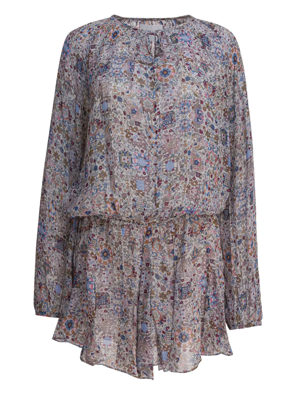 MARANT ÉTOILE geometric-pattern mini dress