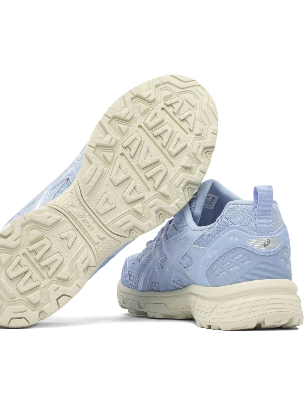 ASICS textured trainers Blue