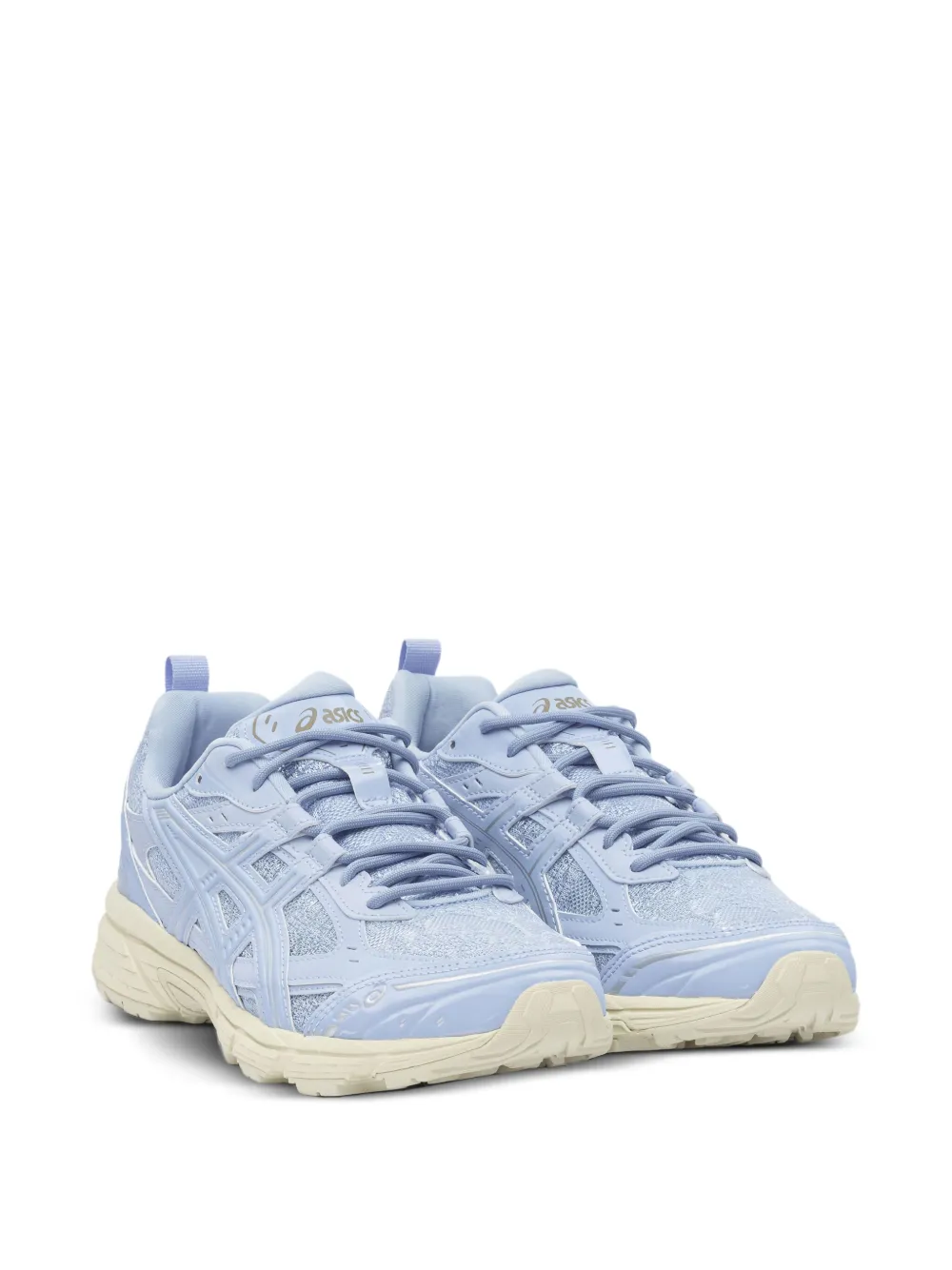 ASICS textured trainers Blue
