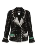 CHANEL Pre-Owned 2009 double breasted jacket - Black