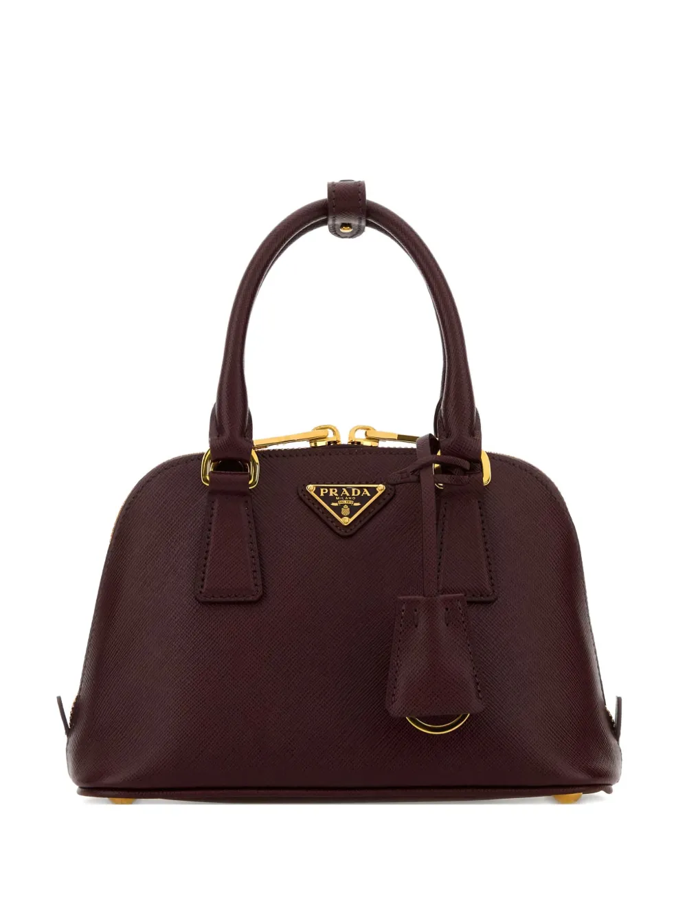 Prada Promenade top-handle zip-fastening tote bag Rood