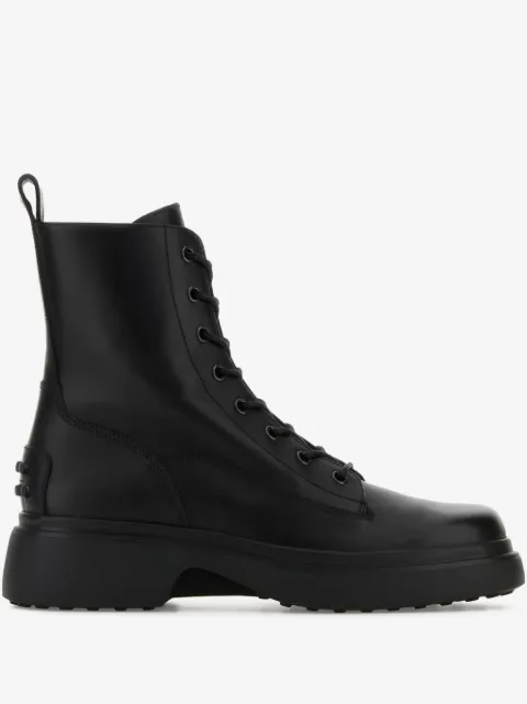 Tod's lace-up platform combat boots