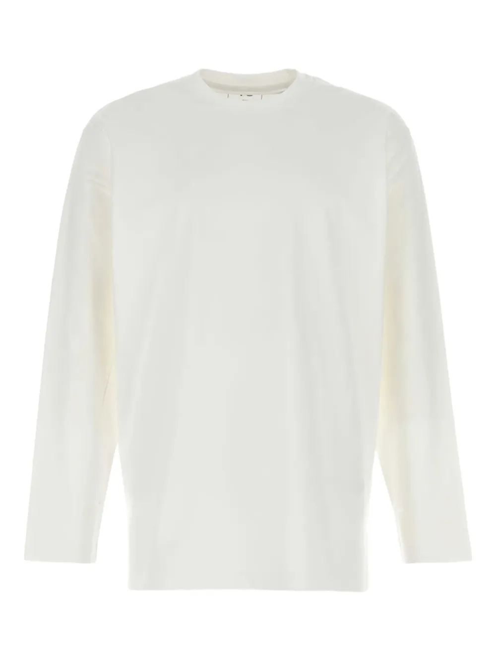 Y-3 graphic long-sleeve T-shirt Wit