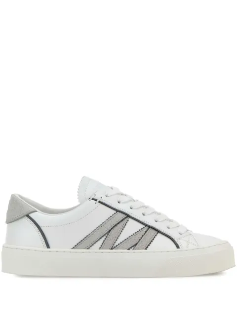 Moncler Monaco2 leather panelled low-top sneakers