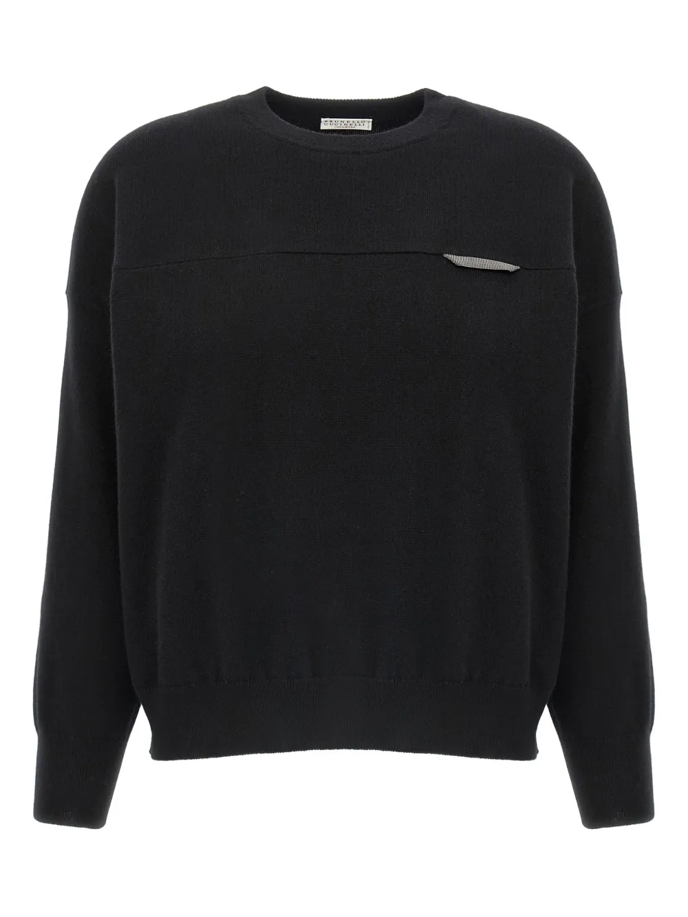 Brunello Cucinelli Monile Detail Cashmere Sweater