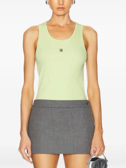 Givenchy ribbed logo-detail tank top