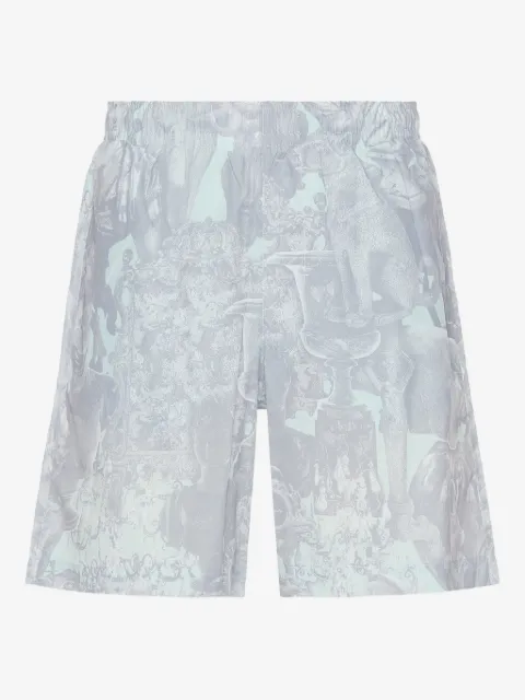 Givenchy statue-print swim shorts