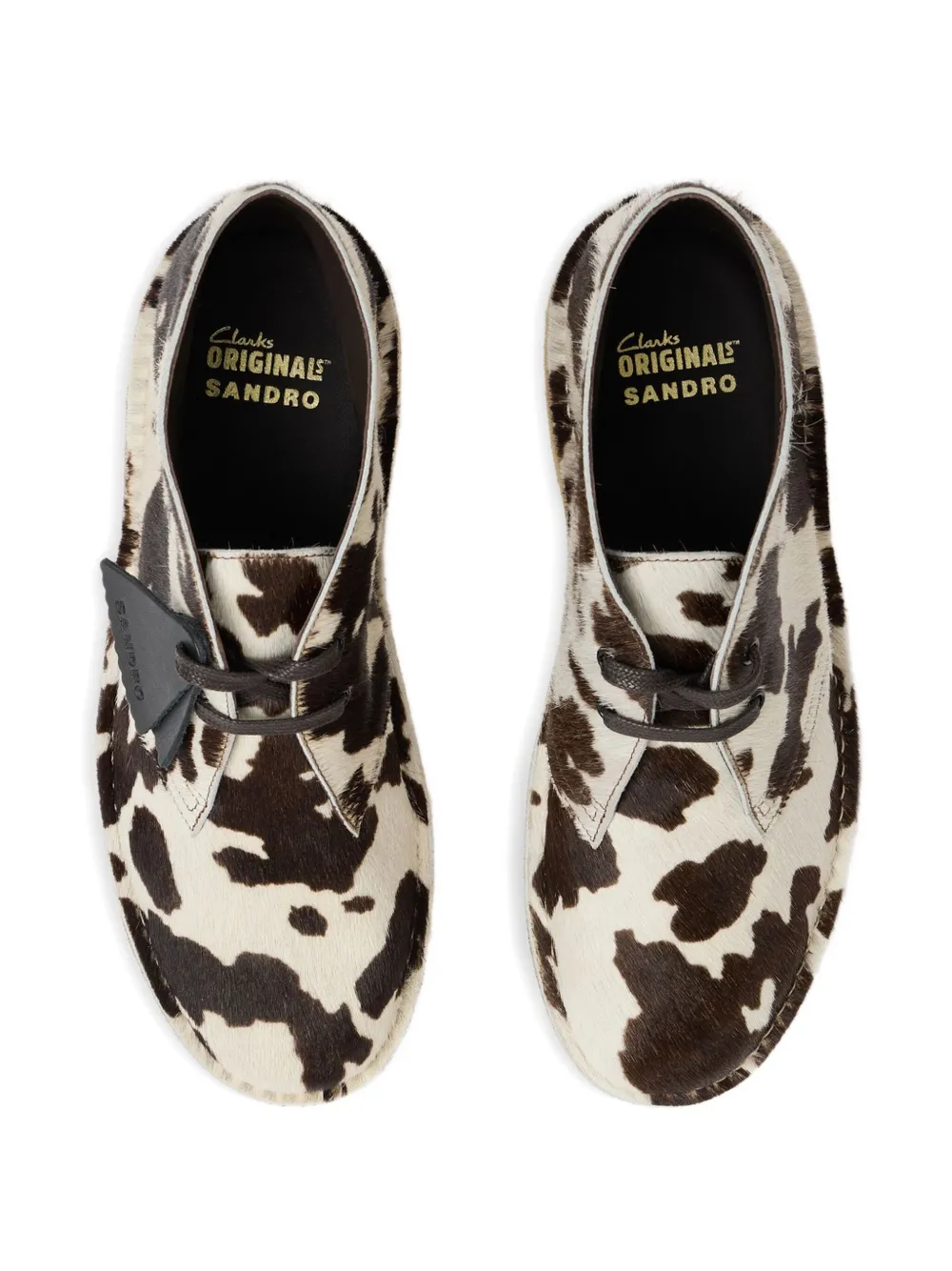 SANDRO x Clarks Originals desert boots Wit