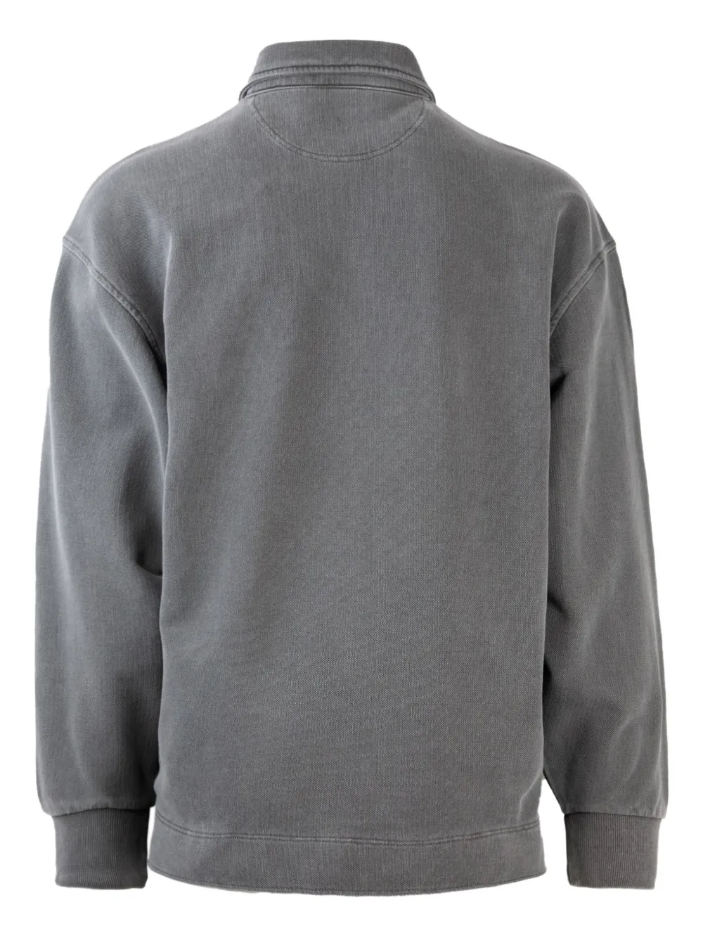 Carhartt WIP half-zip polo-collar sweatshirt Grijs