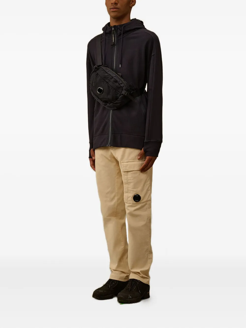 C.P. Company Goggle-detail hoodie | Hoodies | Image 2