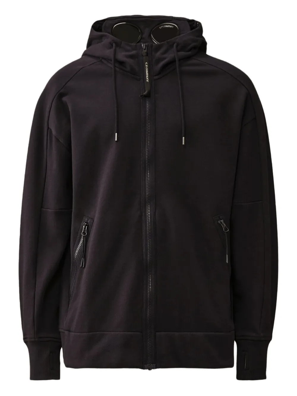 C.P. Company Goggle-detail hoodie | Blue | Image 1