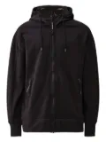 C.P. Company Goggle-detail hoodie - Blue