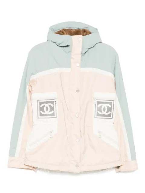 CHANEL Pre-Owned 2001 Sport Line Skiwear-Jacke mit Reißverschluss