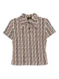 Fendi Pre-Owned 1990-2000s short sleeve top zucca - Brown