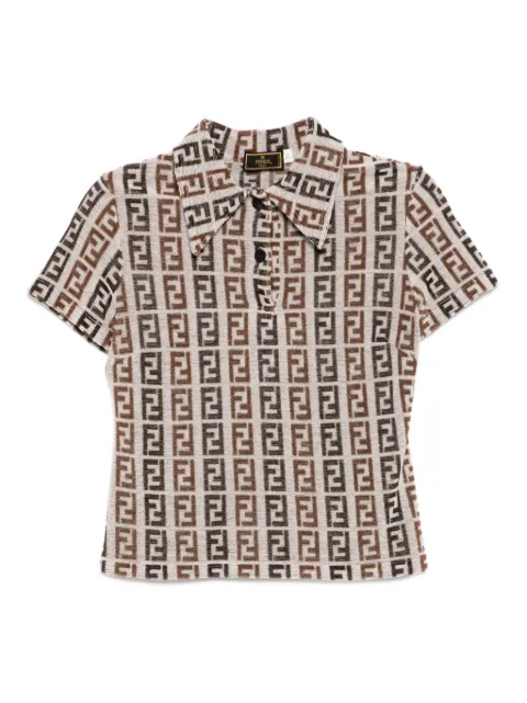 Fendi Pre-Owned 1990-2000s short sleeve top zucca
