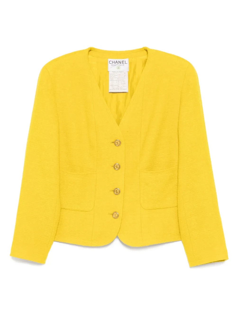 1994 collarless jacket