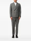 Tagliatore pinstripe double-breasted suit jacket - Grey