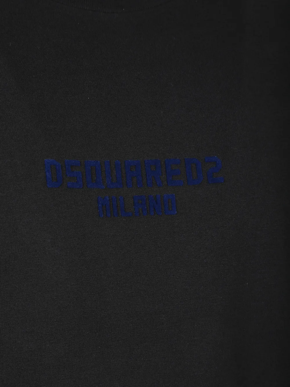 DSQUARED2 T-shirt met logodetail Zwart