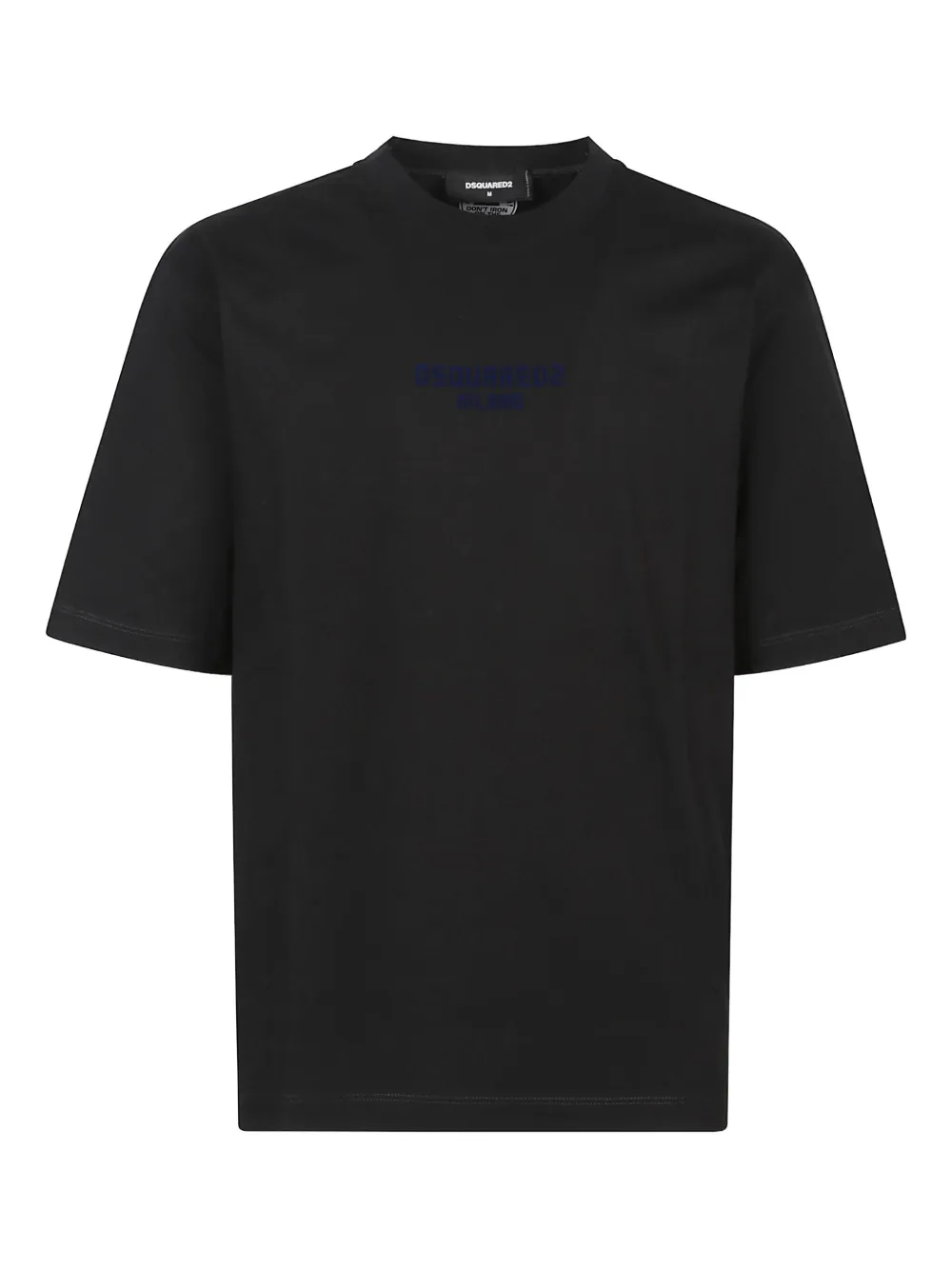 DSQUARED2 T-shirt met logodetail Zwart