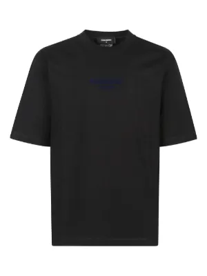 Dsquared2 SLOUCH FIT - T-shirt imprimé - black/noir