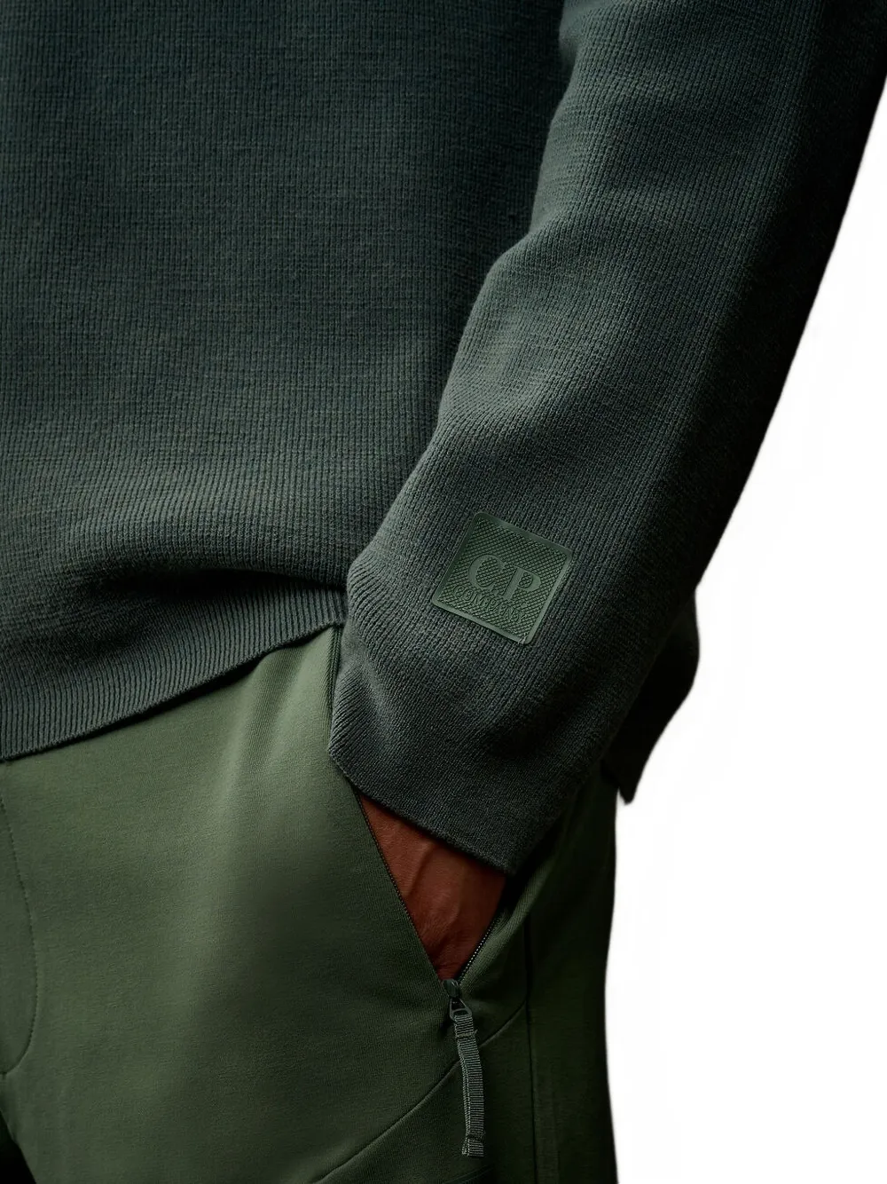 C.P. Company Vest met rits Groen