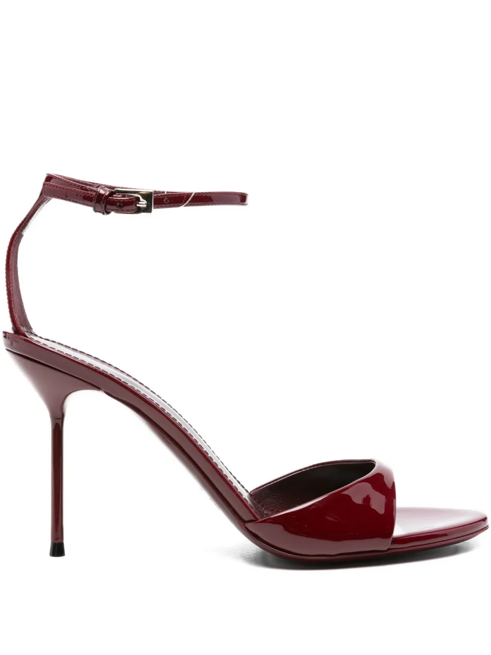 Paris Texas 95mm Patent Leather Ankle-strap Sandals In Red