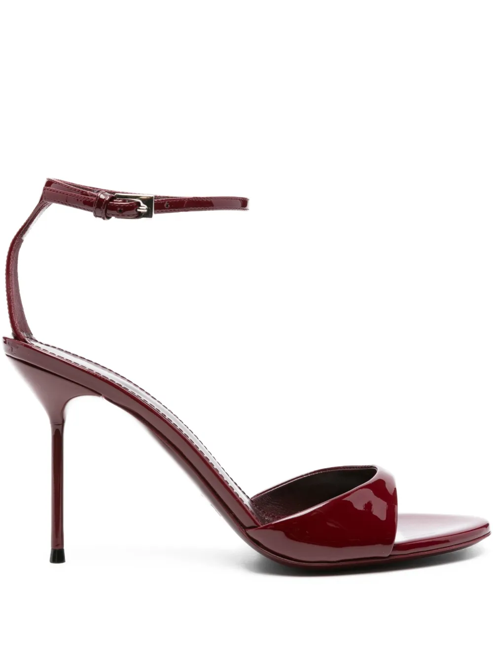Paris Texas 95MM patent leather ankle-strap sandals Red