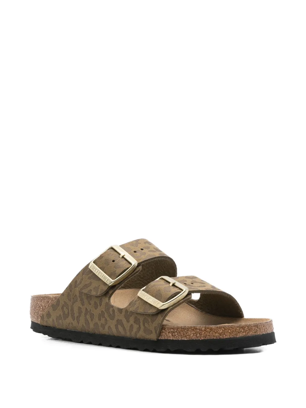 Birkenstock Arizona leopard-print double-buckle sandals | Flat Sandals | Image 2
