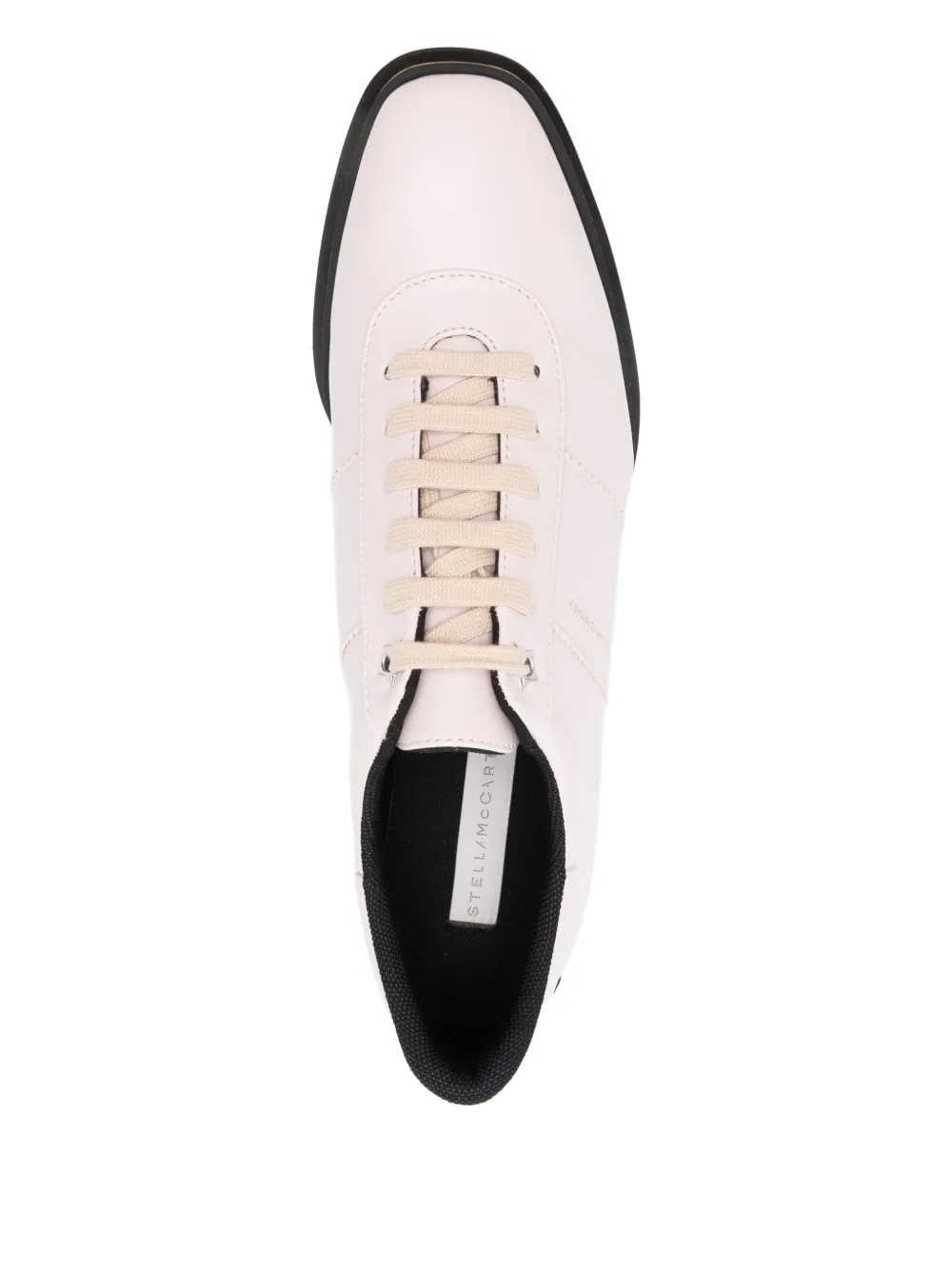 Stella McCartney 80mm Sneak-Elyse platform lace-up sneakers Pink