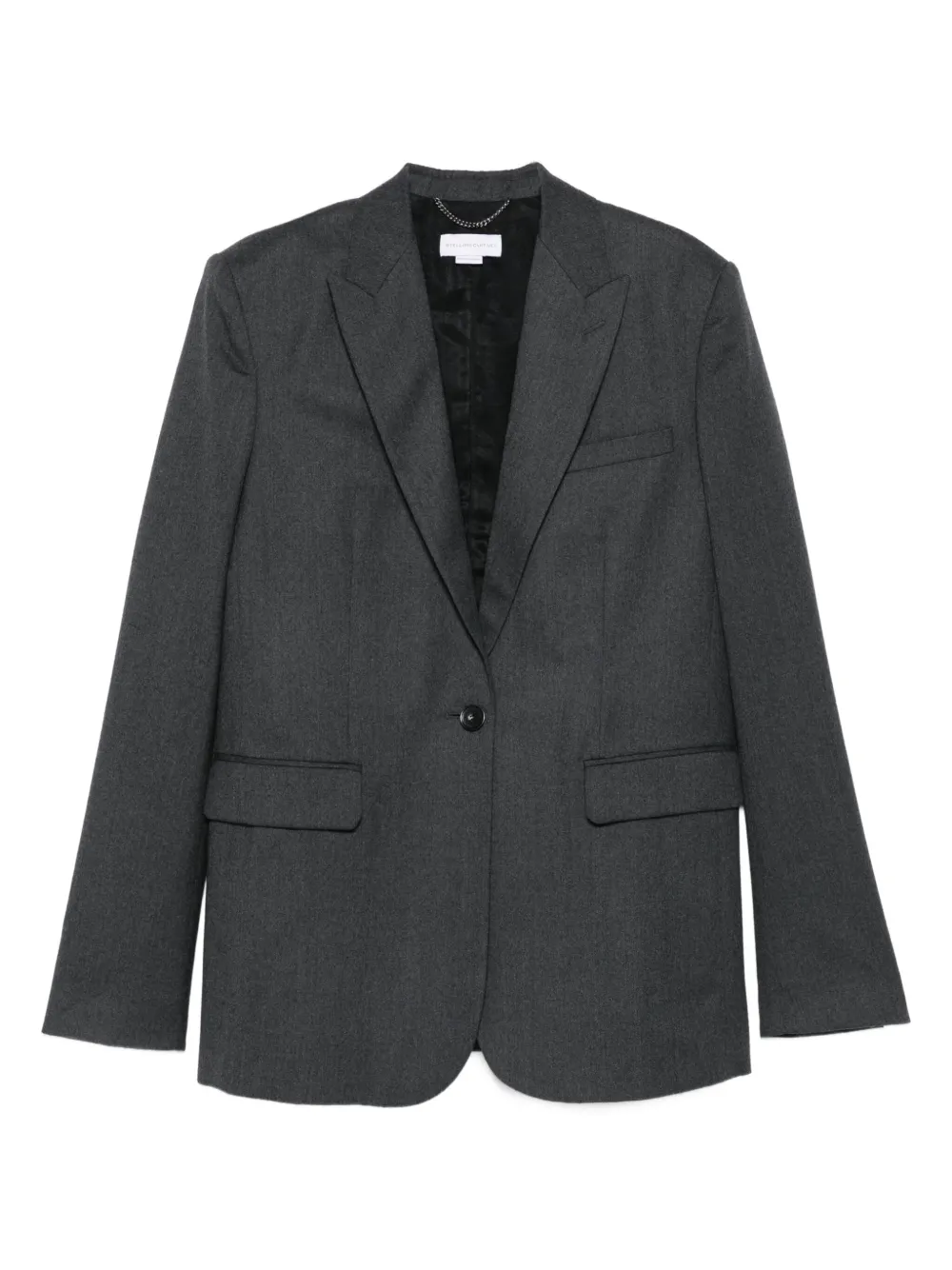 Stella McCartney single-breasted blazer Grijs